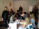 Dio predavanja iz homeopatije održavao se u predavaoni u HUPED-u.