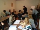 Dio predavanja iz homeopatije održavao se u predavaoni u HUPED-u.